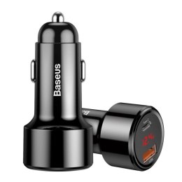 Ładowarka Baseus Magic Series PPS CCMLC20C-01 samochodowa 45W USB-C PD / USB-A QC - czarna Baseus