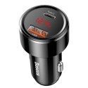 Ładowarka Baseus Magic Series PPS CCMLC20C-01 samochodowa 45W USB-C PD / USB-A QC - czarna Baseus