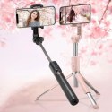Selfie stick Spigen S540W Bluetooth z tripodem - czarny Spigen