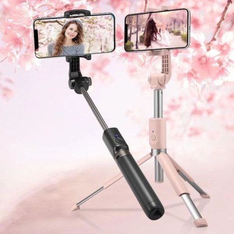 Selfie stick Spigen S540W Bluetooth z tripodem - czarny Spigen