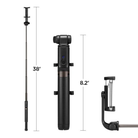 Selfie stick Spigen S540W Bluetooth z tripodem - czarny Spigen