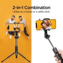 Selfie stick Spigen S540W Bluetooth z tripodem - czarny Spigen
