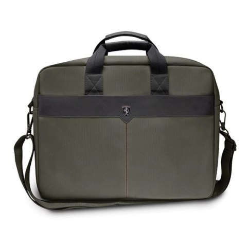 Torba Ferrari Off Track Scuderia na laptopa 16" - zielona Ferrari