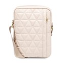 Torba Guess Quilted na tablet 10" - różowa