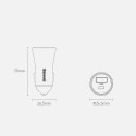 Baseus Golden Contactor Pro szybka ładowarka samochodowa USB Typ C / USB 40 W Power Delivery 3.0 Quick Charge 4+ SCP FCP AFC + k Baseus