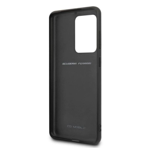 Etui Ferrari Heritage Quilted na Samsung Galaxy S20 Ultra - czerwone Ferrari
