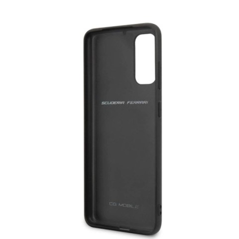 Etui Ferrari Heritage Quilted na Samsung Galaxy S20 - czerwone Ferrari