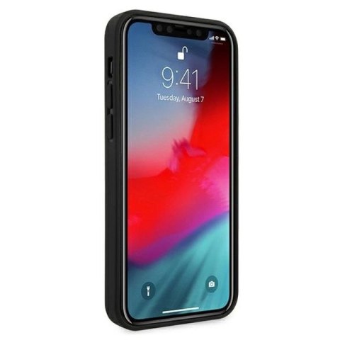 Etui Ferrari Off Track Quilted na iPhone 12 Pro Max - czarne Ferrari