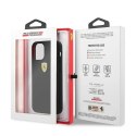Etui Ferrari On Track Silicone na iPhone 12 mini - czarne Ferrari