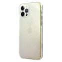 Etui Guess 4G 3D Pattern Collection na iPhone 12 / iPhone 12 Pro - opalizujące Guess
