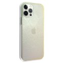 Etui Guess 4G 3D Pattern Collection na iPhone 12 / iPhone 12 Pro - opalizujące Guess
