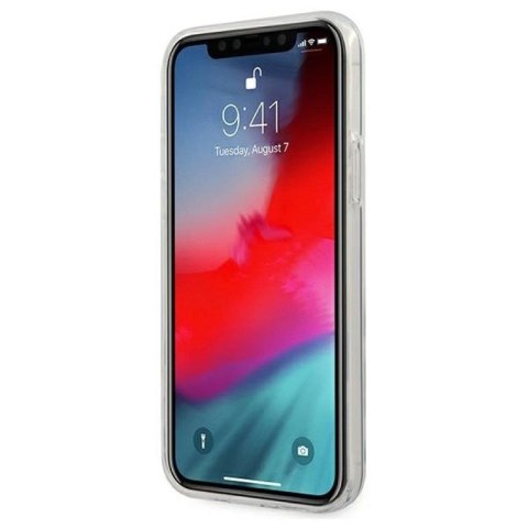 Etui Guess 4G 3D Pattern Collection na iPhone 12 / iPhone 12 Pro - przezroczyste Guess