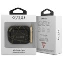 Etui Guess Gold Chain Collection na AirPods Pro - czarne Guess