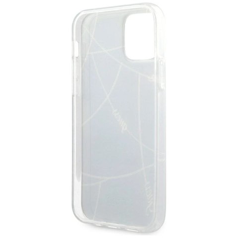 Etui Guess Gold Chain Collection na iPhone 12 mini - czarne Guess