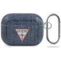 Etui Guess Jeans Collection na AirPods Pro - granatowe Guess