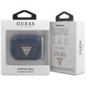 Etui Guess Jeans Collection na AirPods Pro - granatowe Guess