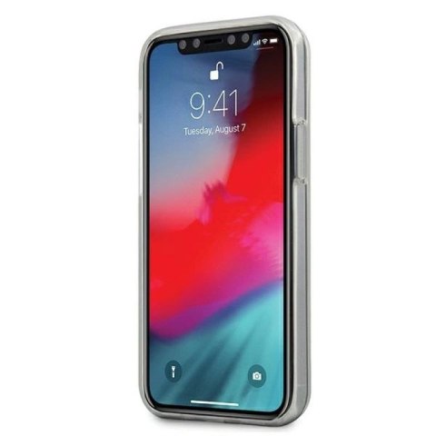 Etui Guess Tie & Dye Collection na iPhone 12 mini - różowe Guess