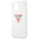 Etui Guess Triangle Collection na iPhone 12 / iPhone 12 Pro - białe Guess