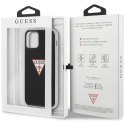 Etui Guess Triangle Collection na iPhone 12 / iPhone 12 Pro - czarne Guess