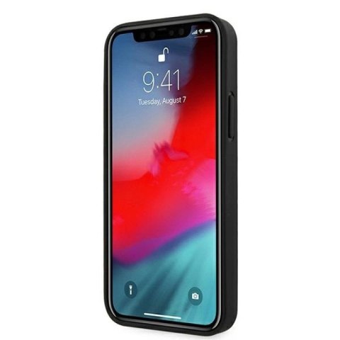 Etui Mercedes Strap Line na iPhone 12 mini - czarne Mercedes