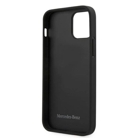 Etui Mercedes Strap Line na iPhone 12 mini - czarne Mercedes