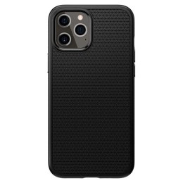 Etui Spigen Liquid Air na iPhone 12 / iPhone 12 Pro - czarny mat Spigen