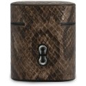 Guess GUACA2PUSNSMLBR AirPods 1/2 cover brązowy/brown Python Collection Guess