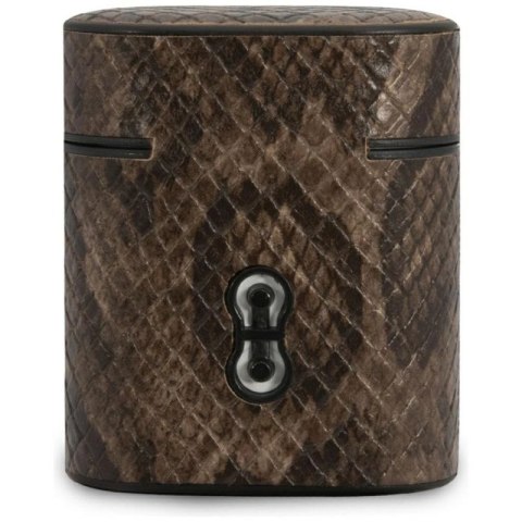 Guess GUACA2PUSNSMLBR AirPods 1/2 cover brązowy/brown Python Collection Guess