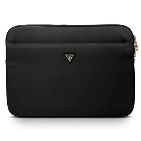 Pokrowiec Guess Nylon Triangle Logo na laptopa 13" - czarny Guess