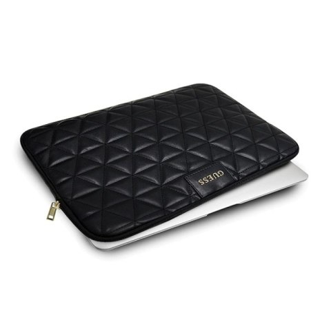 Pokrowiec Guess Quilted na laptopa 13" - czarny Guess