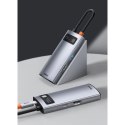 Baseus Metal Gleam 4w1 wielofunkcyjny HUB USB Typ C - USB Typ C Power Delivery 100 W / HDMI 4K 30 Hz / USB 3.2 Gen 1 / USB 2.0 ( Baseus