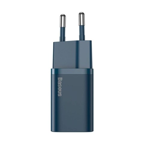 Baseus Super Si 1C szybka ładowarka USB Typ C 20 W Power Delivery niebieski (CCSUP-B03) Baseus