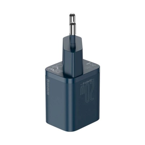 Baseus Super Si 1C szybka ładowarka USB Typ C 20 W Power Delivery niebieski (CCSUP-B03) Baseus