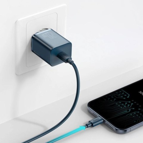 Baseus Super Si 1C szybka ładowarka USB Typ C 20 W Power Delivery niebieski (CCSUP-B03) Baseus