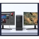 Baseus kabel HDMI 2.1 8K 60 Hz 48 Gbps / 4K 120 Hz / 2K 144 Hz 3D eARC QMS Dynamic HDR VRR ALLM 3 m czarny (CAKGQ-L01) Baseus