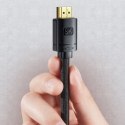 Baseus kabel HDMI 2.1 8K 60 Hz 48 Gbps / 4K 120 Hz / 2K 144 Hz 3D eARC QMS Dynamic HDR VRR ALLM 3 m czarny (CAKGQ-L01) Baseus