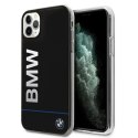 Etui BMW Signature Printed Logo na iPhone 11 Pro Max - czarne BMW