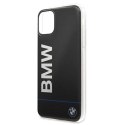 Etui BMW Signature Printed Logo na iPhone 11 Pro Max - czarne BMW