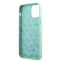 Etui Guess Metal Logo Script na iPhone 12 Pro Max 6,7" - zielone Guess