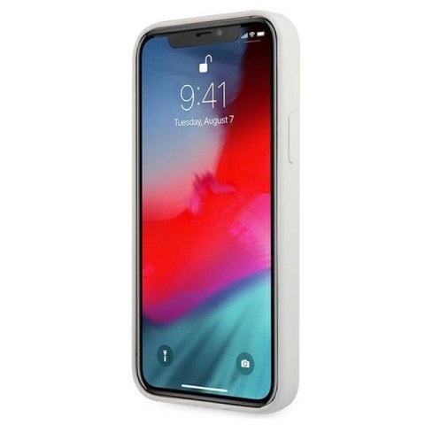 Etui Guess Script Vintage na iPhone 12 Pro Max - kremowe Guess