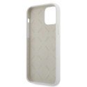 Etui Guess Script Vintage na iPhone 12 Pro Max - kremowe Guess