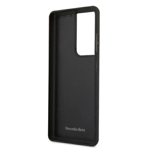Etui Mercedes Dynamic Line na Samsung Galaxy S21 Ultra - czarne Mercedes