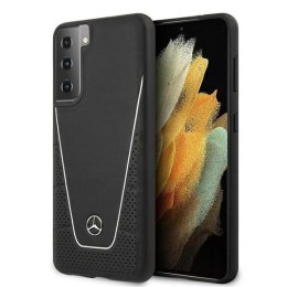 Etui Mercedes Dynamic Line na Samsung Galaxy S21 - czarne Mercedes