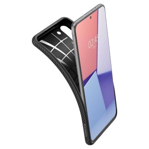 Etui Spigen Liquid Air na Samsung Galaxy S21 - czarny mat Spigen