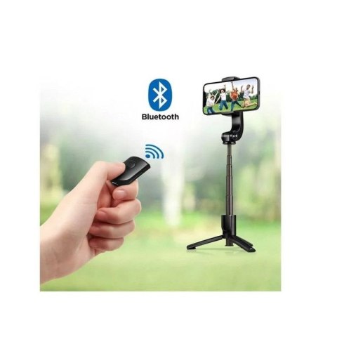 Gimbal Spigen S610W Bluetooth z selfie stickiem - czarny Spigen