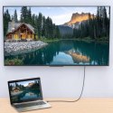 Wozinsky kabel HDMI 2.1 8K 60 Hz 48 Gbps / 4K 120 Hz / 2K 144 Hz 2 m srebrny (WHDMI-20) Wozinsky