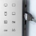 Wozinsky kabel HDMI 2.1 8K 60 Hz 48 Gbps / 4K 120 Hz / 2K 144 Hz 5 m srebrny (WHDMI-50) Wozinsky