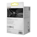 Baseus Enjoy transmiter FM ładowarka samochodowa LED 2x USB / 3,5mm jack bezprzewodowy odtwarzacz MP3 Bluetooth 5.0 3.4A czarny  Baseus