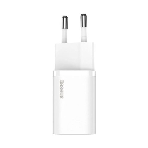 Baseus Super Si 1C szybka ładowarka USB Typ C 30W Power Delivery Quick Charge biały (CCSUP-J02) Baseus