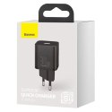 Baseus Super Si 1C szybka ładowarka USB Typ C 30W Power Delivery Quick Charge czarny (CCSUP-J01) Baseus